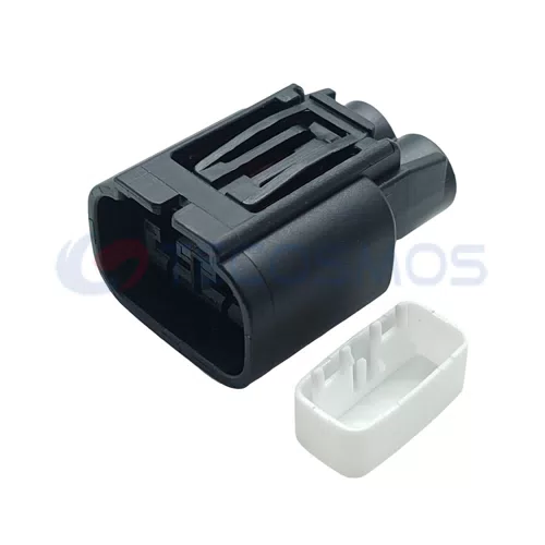 Waterproof Copper Wire Harness Fan Plug for Car 2-Pin Female IP66 Nylon ABS Housing 7287-0179-30 - image 3